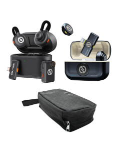 Hollyland Lark M2 Duo Micrófono Inalámbrico + Estuche Maxell