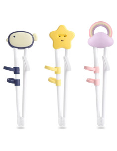 Palillos de Entrenamiento para Niños SC - 3 Pares Coloridos