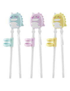 Palillos de Dinosaurio PandaEar para Niños - Set de 3