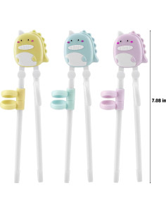 Palillos de Dinosaurio PandaEar para Niños - Set de 3 2