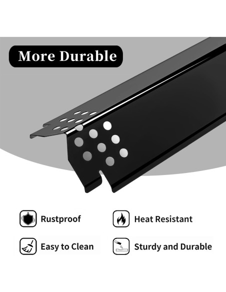 Placas de Calor Nexgrill 4 Quemador Acero Porcelánico 4 Pzas