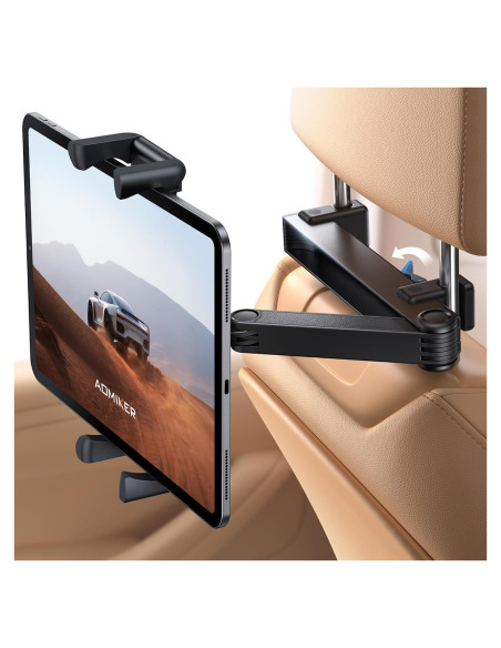Soporte para iPad en Reposacabezas Aomiker - 13.6" Soporte para iPad en Reposacabezas Aomiker - 13.6"
