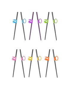 Paquete de 6 Ayudantes de Palillos UgyDuky para Niños y Adultos