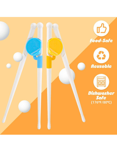 Palillos de Entrenamiento para Niños HANSGO - 4 Pares