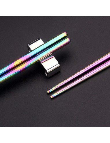 Juego de Palillos SHARECOOK Acero Inoxidable 18/10 5 Pares