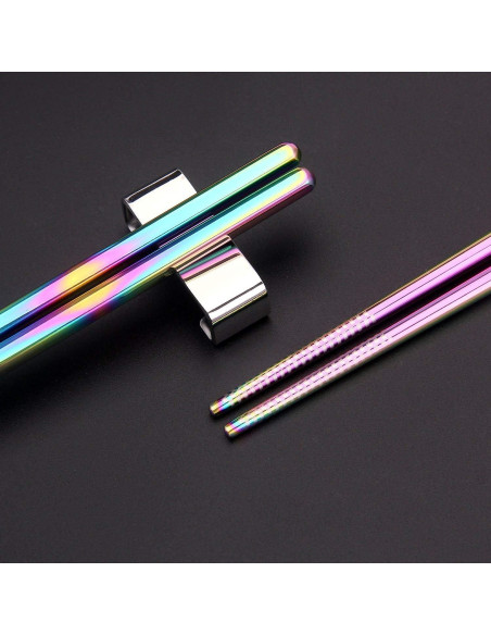 Juego de Palillos SHARECOOK Acero Inoxidable 18/10 5 Pares