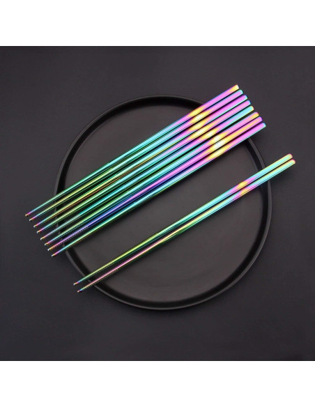 Juego de Palillos SHARECOOK Acero Inoxidable 18/10 5 Pares