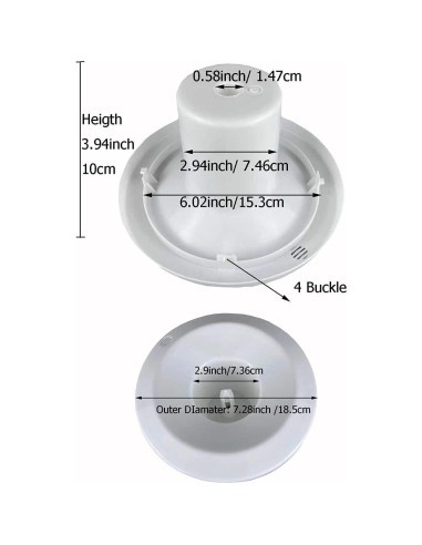 Soporte de Botella para Dispensador de Agua CHUANGRONG