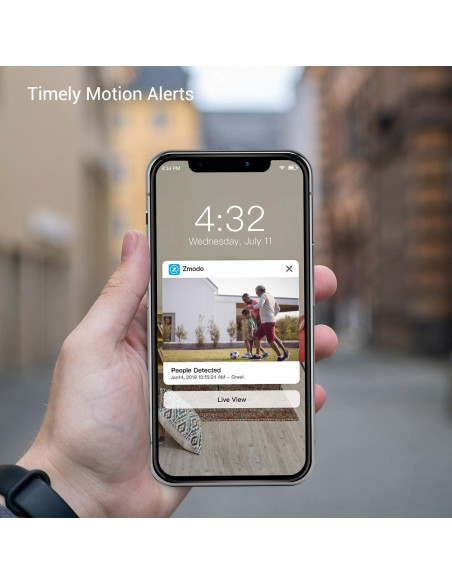 Cámara de Seguridad Inalámbrica Zmodo 1080p Exterior - 2 Unidades