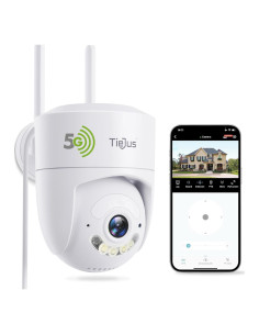 Cámara de Seguridad WiFi 5G Tiejus 2K Exterior IP66