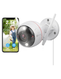 Cámara de Seguridad EZVIZ C3W Pro 4MP WiFi Exterior IP67