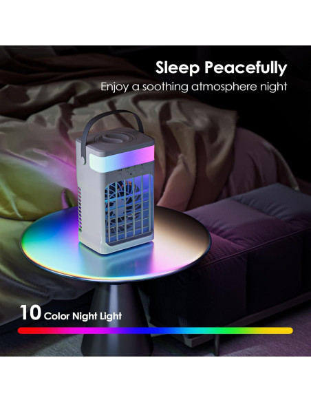 Aire Acondicionado Portátil Fioge ZF06 4 en 1 1500ML Control Remoto