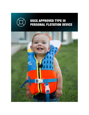 Chaleco Salvavidas HyperLite Elite Niños 0,45 kg Ajustable