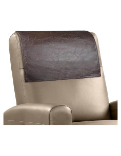 Protector de Respaldo Cuero Sintético NZDWZDN 68x43 cm Marrón
