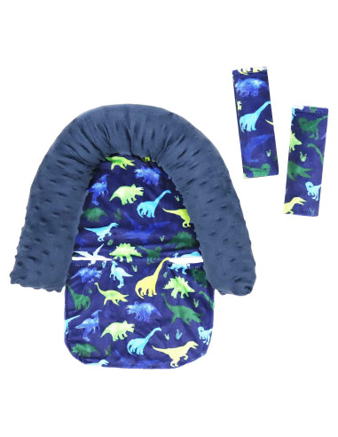 Cojín y fundas para cinturón de seguridad Dinosaurio 0.42 kg