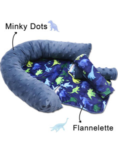 Cojín y fundas para cinturón de seguridad Dinosaurio 0.42 kg 2