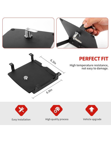 Caja de Cerradura Jimen para Consola Jeep Wrangler JL JT 2018-2024