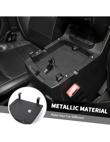 Caja de Cerradura Jimen para Consola Jeep Wrangler JL JT 2018-2024