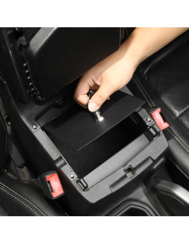 Caja de Cerradura Jimen para Consola Jeep Wrangler JL JT 2018-2024