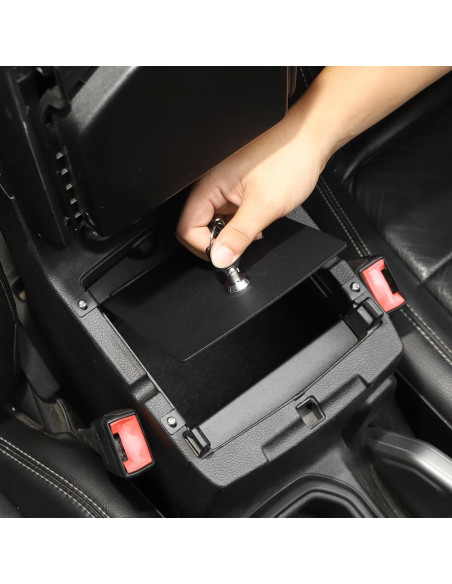 Caja de Cerradura Jimen para Consola Jeep Wrangler JL JT 2018-2024