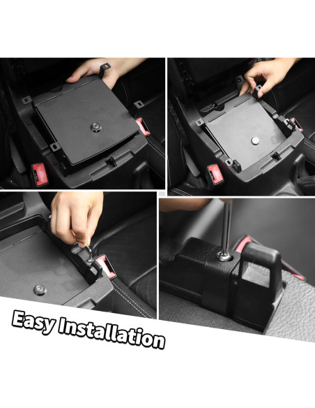 Caja de Cerradura Jimen para Consola Jeep Wrangler JL JT 2018-2024