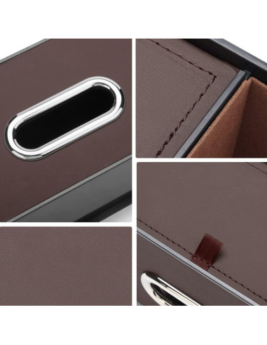 Organizador de Asiento Trasero HAOTULE SN3 Multifuncional Café