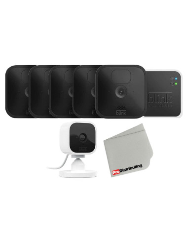 Cámara de Seguridad Inalámbrica Blink Exterior + Mini Interior