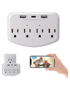 Cámara Oculta Inalámbrica Kestanlora 1080P Seguridad Interior