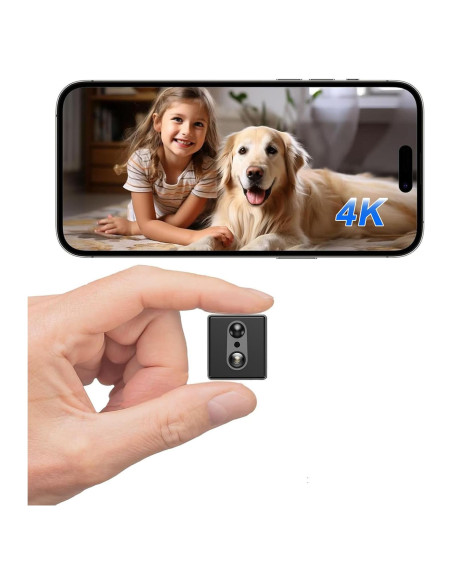 Cámara de Seguridad Inalámbrica 4K RXIMA con Visión Nocturna