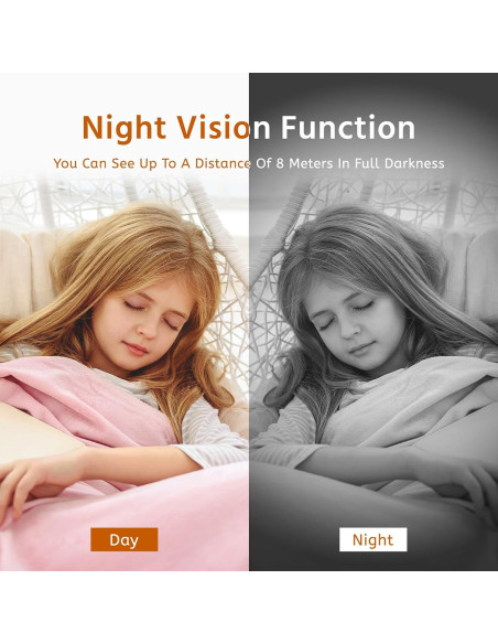 Cámara de Seguridad Inalámbrica 4K RXIMA con Visión Nocturna