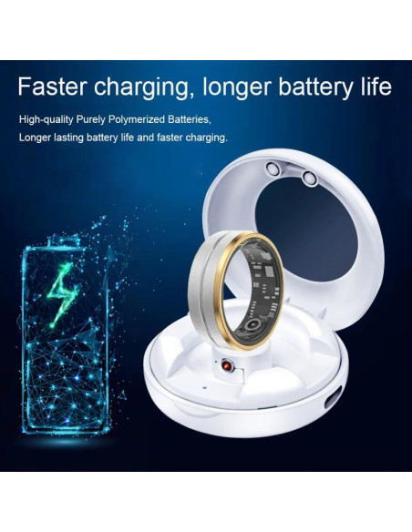 Estuche de Carga Magnético Xinya para Anillos Inteligentes