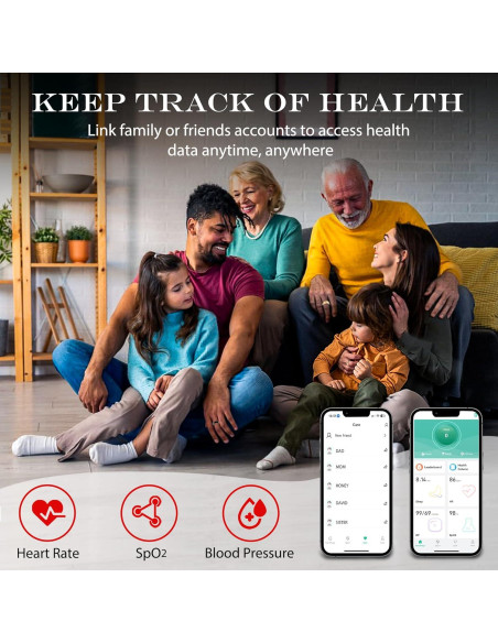 Anillo Inteligente de Salud Milavan Oro 8, Monitoreo Fitness Anillo Inteligente de Salud Milavan Oro 8, Monitoreo Fitness