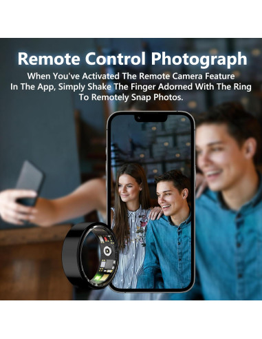 Anillo Inteligente de Salud Milavan Oro 8, Monitoreo Fitness