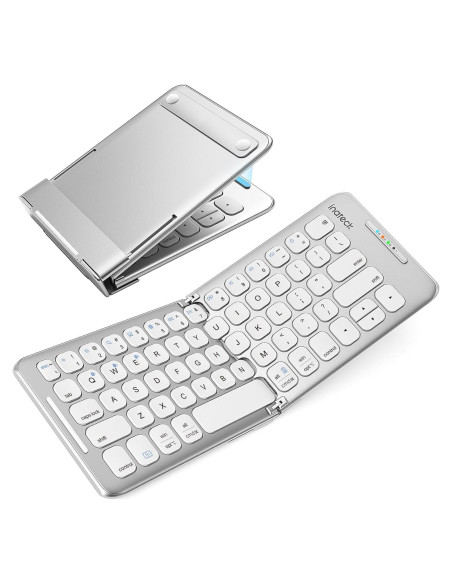Teclado Plegable Bluetooth Inateck KB06001-W, Compacto 0.19kg