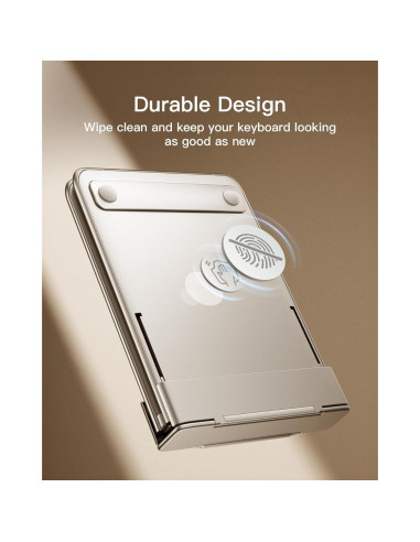 Teclado Plegable Bluetooth Inateck KB06001-W, Compacto 0.19kg