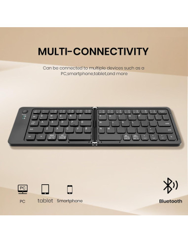 Teclado Inalámbrico Plegable MKETECH MKE 983 Bluetooth