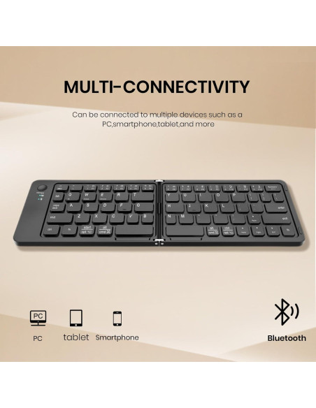 Teclado Inalámbrico Plegable MKETECH MKE 983 Bluetooth