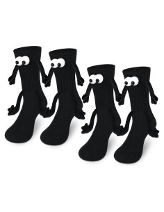 Calcetines Magnéticos de Manos Sostenidas - 2 Pares Divertidos