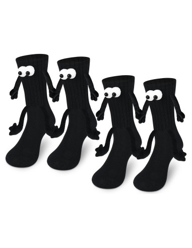 Calcetines Magnéticos de Manos Sostenidas - 2 Pares Divertidos