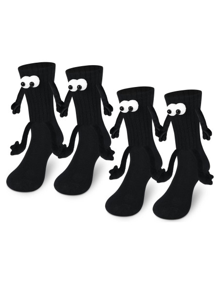 Calcetines Magnéticos de Manos Sostenidas - 2 Pares Divertidos