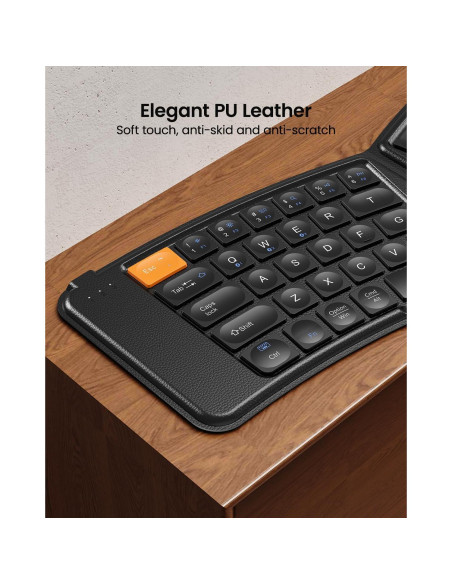 Combo Teclado Mouse Plegable ProtoArc XKM03 Ergonómico