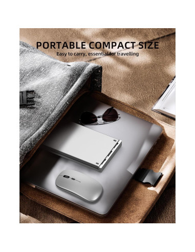 Combo Teclado y Ratón Plegables Inalámbricos Zcyzbb