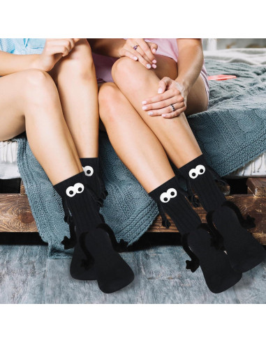 Calcetines Magnéticos de Manos Sostenidas - 2 Pares Divertidos