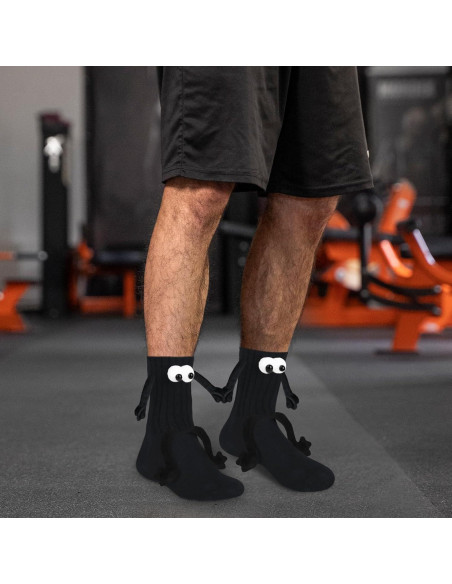 Calcetines Magnéticos de Manos Sostenidas - 2 Pares Divertidos