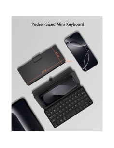 Teclado Bluetooth Universal Doohoeek para Android iOS 2