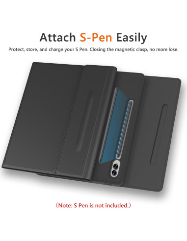 Funda con Teclado para Galaxy Tab S9 FE 10.9'' 2023 - Negro