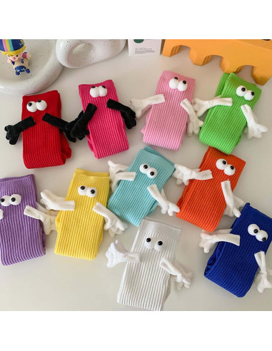 Calcetines Magnéticos ARTISM Rojo Mano Sostenida 28 cm