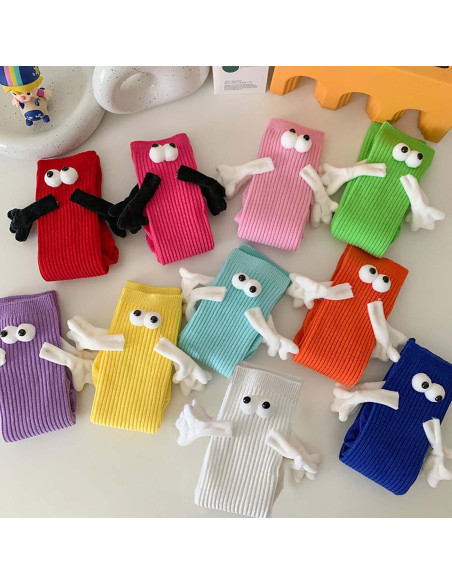 Calcetines Magnéticos ARTISM Rojo Mano Sostenida 28 cm