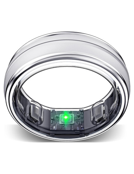 Anillo Inteligente SEEKZERO Plata 11 - Fitness y Salud