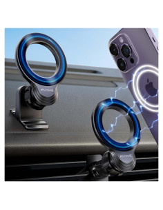 Soporte para coche MagSafe Niuyane 2 en 1 para iPhone